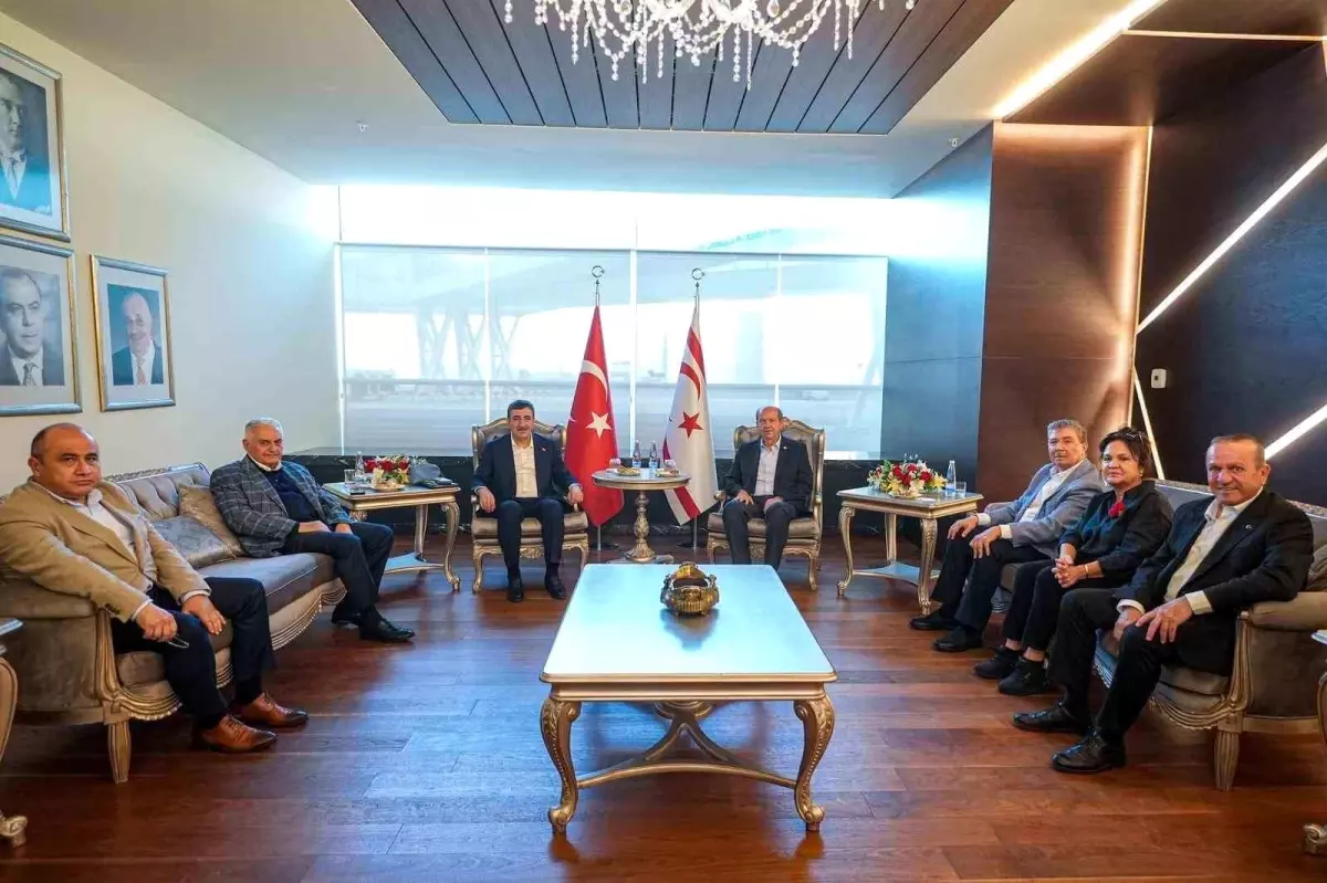 Cumhurbaşkanı Yardımcısı Cevdet Yılmaz KKTC Temaslarını Tamamladı
