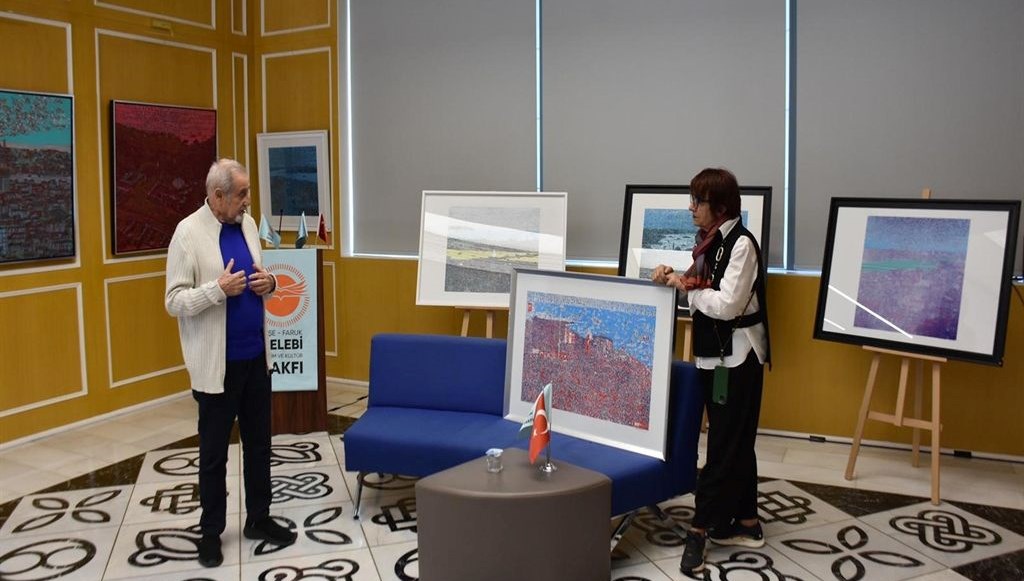 ressam devrim erbil sanatseverlerle bulustu EBIX6L2U