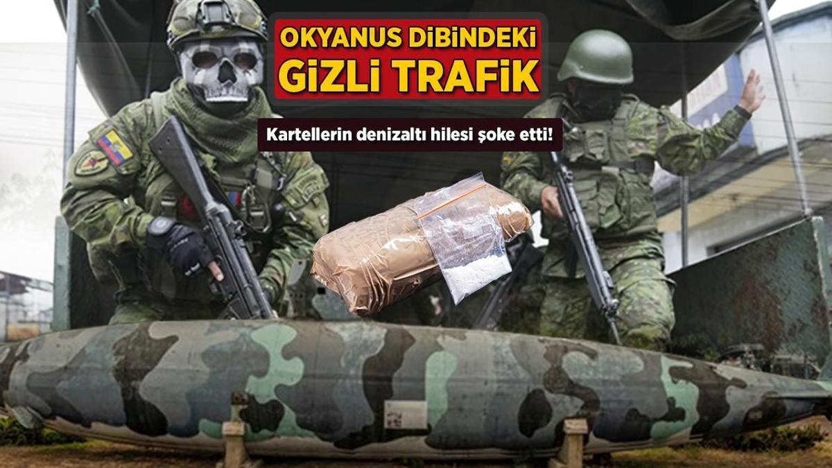 Okyanus dibindeki gizli uyuşturucu trafiği: Kartellerin ‘denizaltı’ hilesi şoke etti