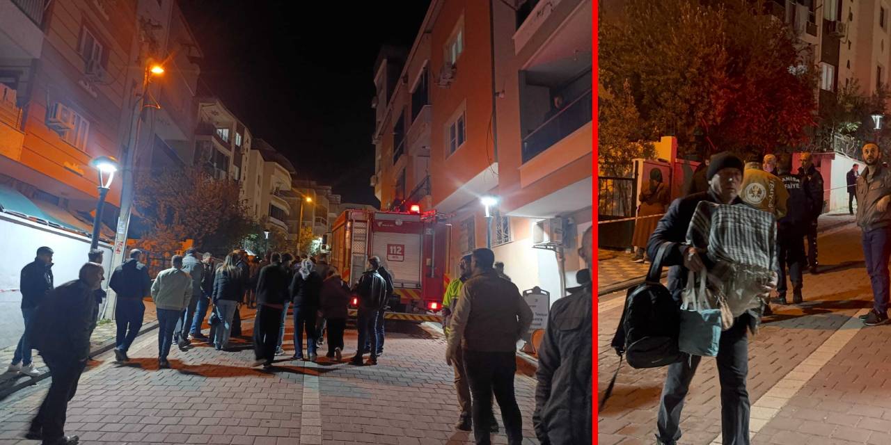 İnşaat çalışmasının yanındaki 2 binada çatlaklar oluştu: 15 kişi tahliye edildi