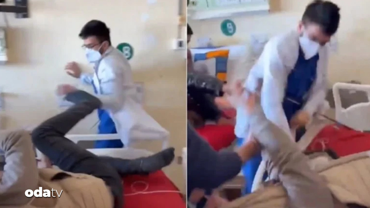 Sinir krizi geçirdi, öğretmeni tekme tokat dövdü