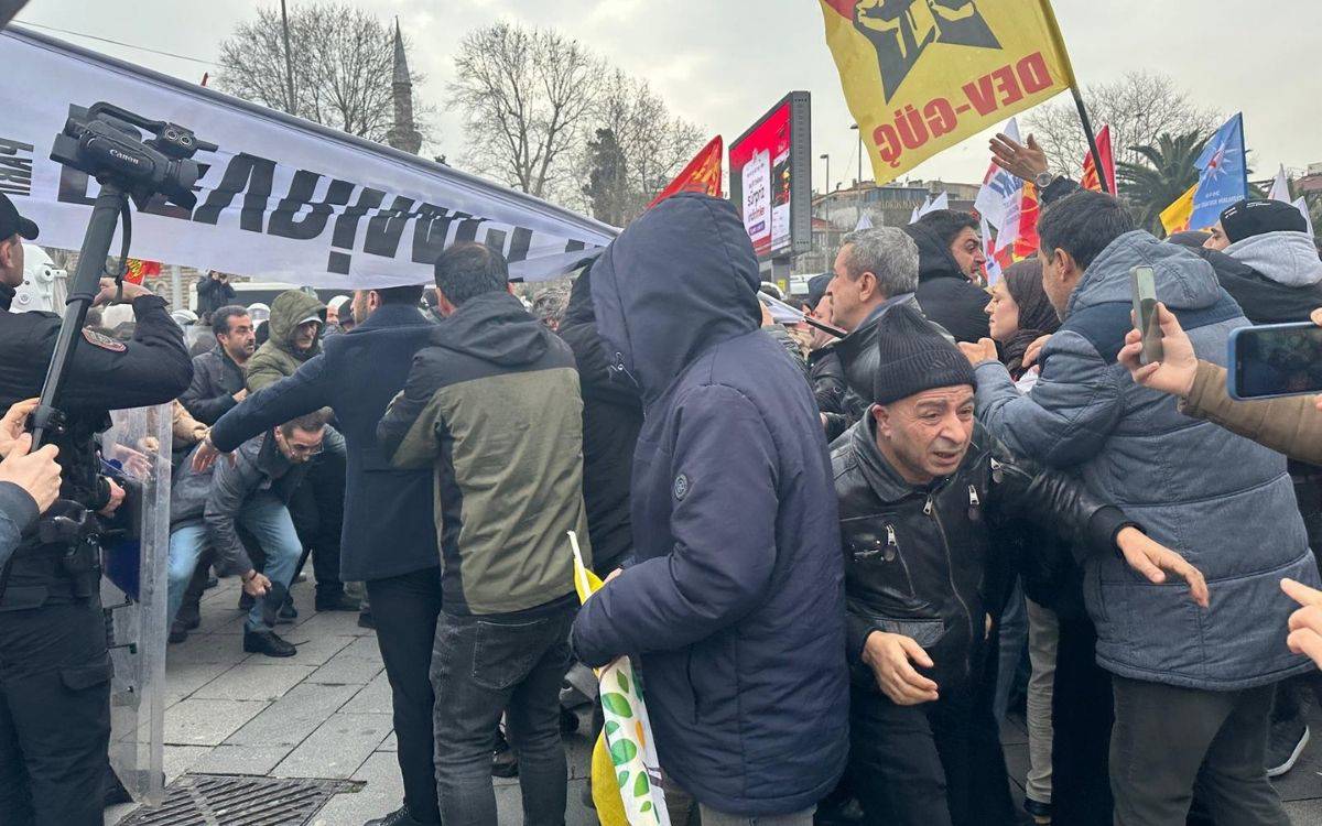 Rojava eyleminde gözaltı tanıklığı: Saatlerce kelepçeli bekletildik