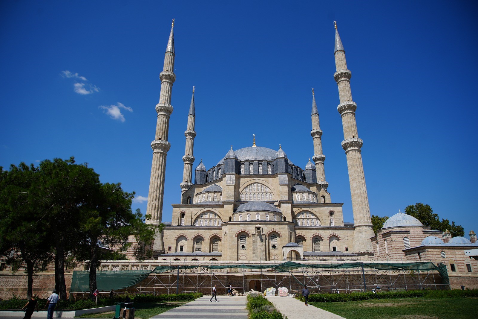 Selimiye Kubbe süslemeleri restorasyonuna mahkeme